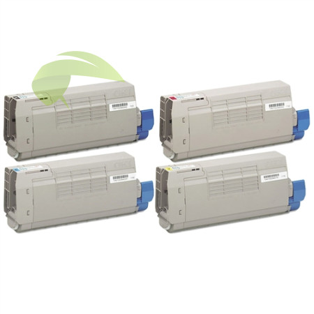 Sada tonerov pre OKI ES7411/ES3032 CMYK renovovaná