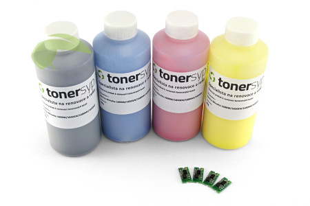 SmartFill sada pre Konica Minolta magicolor 1600W / 1650 / 1650EN / 1680MF / 1690MF - 4 × 2500 strán