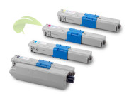 Sada renovovaných tonerov pre OKI C301dn/C321dn/MC332dn/MC342dn - CMYK