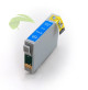 Kompatibilná náplň pre Epson T0712, cyan, Stylus DX4000/DX4050/SX200/SX205/SX210