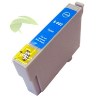 Kompatibilná náplň pre Epson T0802 cyan, Stylus Photo P50/PX650/PX660/PX700