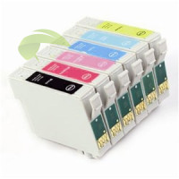 Sada kompatibilných náplní pre Epson T0807 - CCMMYK, Stylus Photo  P50/PX650/PX660/PX700 - 6 ks