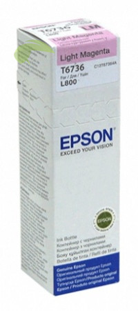 Epson T6736 originálna light magenta, Epson L800/L805/L810/L850/L1800
