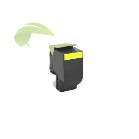 Toner pre Lexmark 80C2HY0, 802HY, renovovaný CX410/CX510 žltý