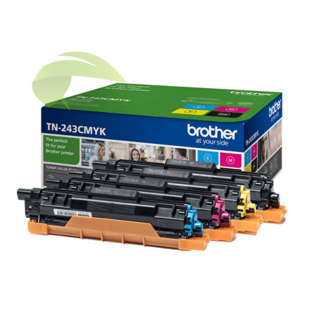 Sada tonerov Brother TN-243 CMYK originálna, DCP-L3510CDW/L3550CDW/HL-L3210CW/L3230CDW/L3270CDW