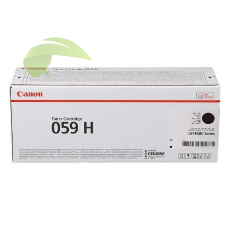 Toner Canon 059H, 3627C001 originálny čierny, i-SENSYS LBP852Cx
