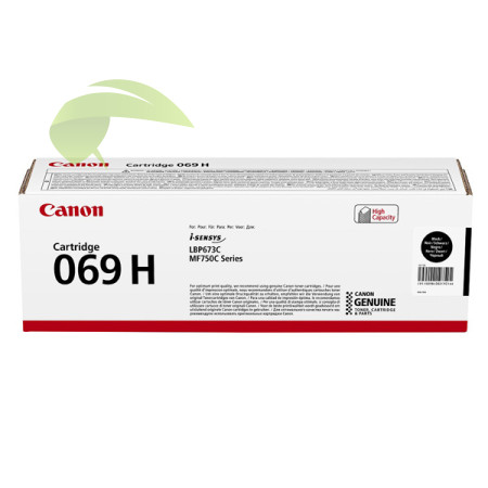 Toner Canon 069H čierny, Canon i-SENSYS LBP673Cdw/MF752Cdw/MF754Cdw, originálny