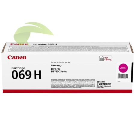 Toner Canon 069H magenta, Canon i-SENSYS LBP673Cdw/MF752Cdw/MF754Cdw, originálny