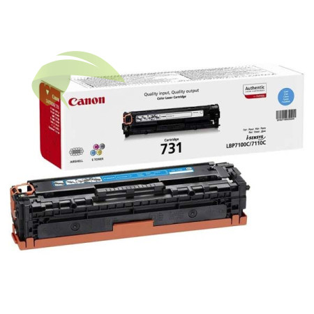 Toner Canon CRG-731, 6271B002 originálny cyan, LBP 7100Cn/7110Cw/MF8230CN/MF8280Cw