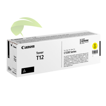 Toner Canon T12 žltý originál, 5095C006, Canon i-SENSYS X C1333P/X C1333i/X C1333iF