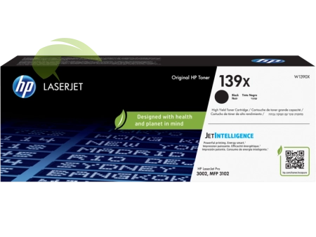 Toner HP W1390X (139X), HP LaserJet Pro MFP 3102/LaserJet Pro 3002 originálny