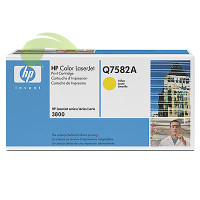 Toner HP Q7582A žltý - originálny