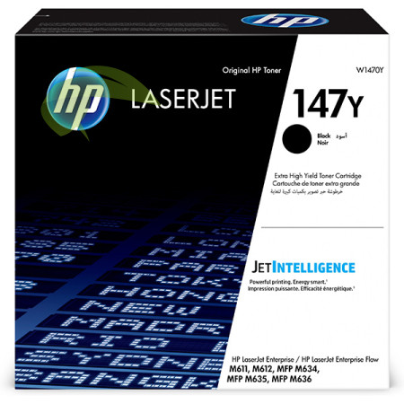 Toner HP 147Y, HP W1470Y originálny, LaserJet Enterprise M610/M612/Flow M635