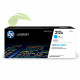 Toner HP 212A, HP W2121A originálny cyan, Color LaserJet Enterprise M554/M555/M578