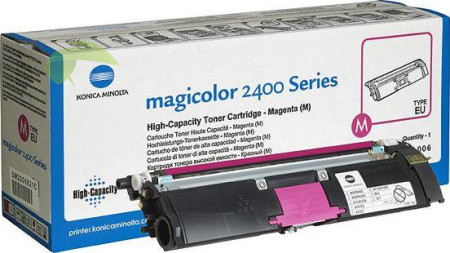 Toner Konica Minolta A00W232, 1710589-006 originálny magenta, magicolor 2400/2430/2450/2500/2590