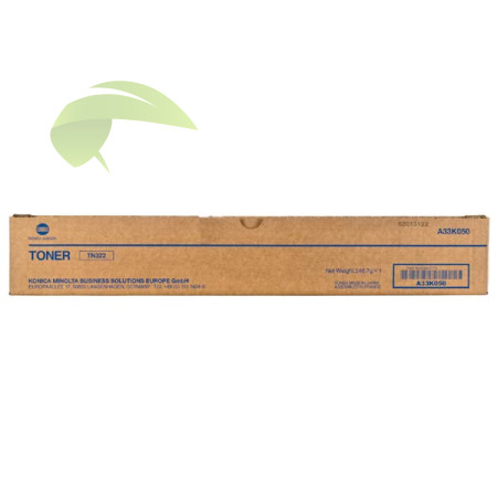 Originálny toner Konica Minolta TN-322 A33K050, bizhub 224e/284e/364e