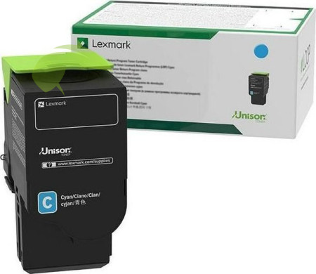 Toner Lexmark C232HC0 originálny return cyan, C2425/C2535/MC2640