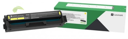 Toner Lexmark C3220Y0 originálny return žltý, MC3224/MC3326/C3224