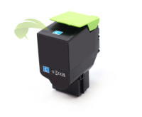 Toner pre Lexmark MC2425/MC2535/MC2640/C2425/C2535 cyan renovovaný - 3500 strán