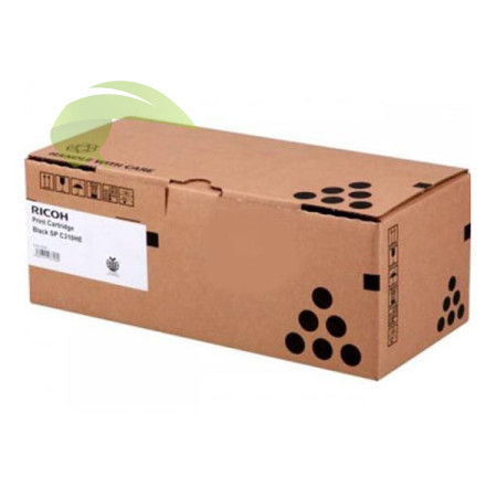 Toner Ricoh SP C310E, 407638 originálny čierny, Aficio SP C231/C232/C242/C312/C320