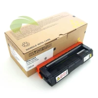 Toner Ricoh SP C310E, 407639 originálny žltý, Aficio SP C231/C232/C242/C312/C320
