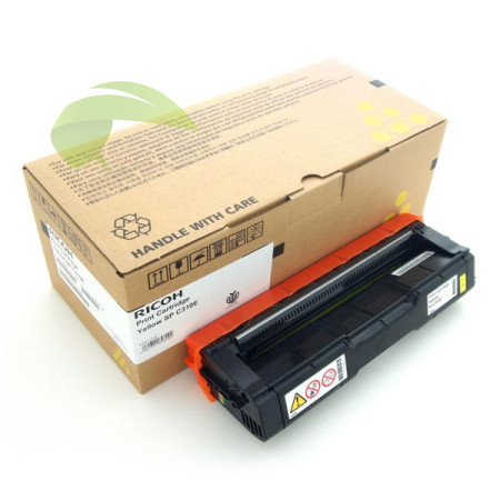 Toner Ricoh SP C310E, 407639 originálny žltý, Aficio SP C231/C232/C242/C312/C320