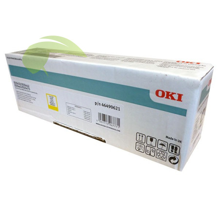 Toner OKI 46490621 originálny žltý, ES5432/ES5442/ES5463 MFP/ES5473