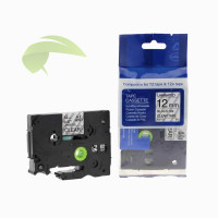 Kompatibilná páska pre Brother TZe-131, 12mm x 8m, čierna tlač / priehľadný podklad