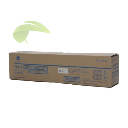 Zobrazovací valec Konica Minolta DR313, A7U40TD originálny CMY, bizhub C258/C308/C368/C458