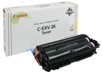 Toner Canon C-EXV26 originálny žltý, imageRUNNER C1021i/C1021iF/C1028i/C1028iF