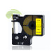 Kompatibilná páska pre Dymo 43618 / S0720730, 6mm x 7m, čierna tlač / žltý podklad