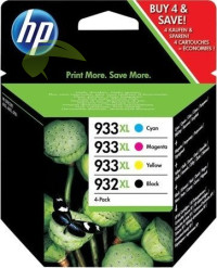 HP C2P42AE, HP 932XL + 933XL originálny multipack, OfficeJet 6100/6600/6700/7610