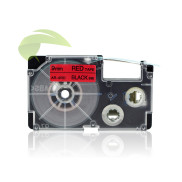 Kompatibilná páska pre Casio XR-9RD, 9mm x 8m čierna tlač / červený podklad