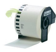 Kompatibilné etikety pre Brother DK-44205, 62mm x 30,48m, snímateľné biele