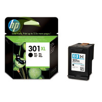 HP CH563EE,  HP 301 XL originálna náplň čierna, DeskJet 3050/1000/1050