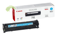 Toner Canon CRG-716C originálny cyan, i-SENSYS LBP5050/MF8030/MF8050/MF8080Cw