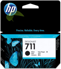 HP CZ129A, HP 711 originálna náplň čierna, DesignJet T120/T520