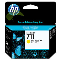 HP CZ132A, HP 711 originálna náplň žltá, DesignJet T120/T520