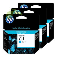 HP CZ134A, HP 711 3 × originálna cyan náplň, DesignJet T120/T520