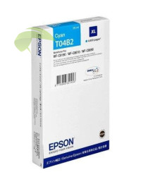 Epson T04B2, C13T04B240 (XL) originálna náplň cyan, WorkForce Pro WF-C8190/WF-8690