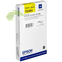 Epson T04B4, C13T04B440 (XL), originálna náplň žltá, WorkForce Pro WF-C8190/WF-8690