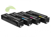 Sada kompatibilných tonerov pre HP 207A, Color LaserJet Pro M255/MFP M282/M283 CMYK s čipom ECONOMY