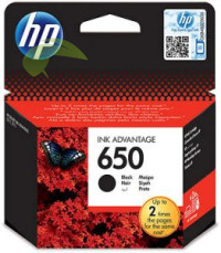 HP CZ101AE, HP 650 originálna náplň čierna, HP Deskjet Ink Advantage 1015/1515/2515/3515