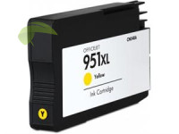Kompatibilná náplň pre HP CN048A, HP 951XL žltá Officejet Pro 251dw/Pro 8100/Pro 8600