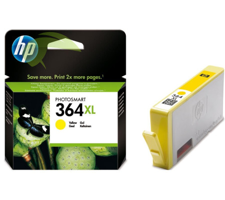 HP CB325EE, HP 364XL originálna náplň žltá, Deskjet 3070A/Officejet 4620/Photosmart 5510