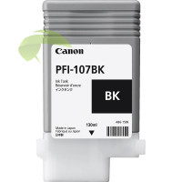 Atramentová náplň Canon PFI-107BK, 6705B001 čierna originálna, iPF670/680/685/770/780/785