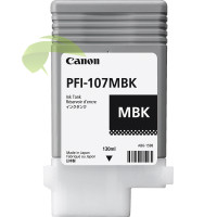 Atramentová náplň Canon PFI-107MBK, 6704B001 matná čierna originálna, iPF670/680/685/770/780/785