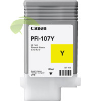 Atramentová náplň Canon PFI-107Y, 6708B001 žltá originálna, iPF670/680/685/770/780/785