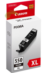 Canon PGI-550XL PGBk originálna náplň čierna, Pixma MG5450/MG5550/MG5650/MG5655