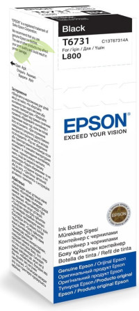 Epson T6731 originálna čierna, Epson L800/L805/L810/L850/L1800
